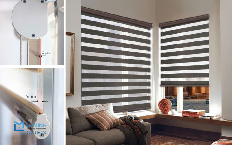 Lý do nên xem giá rèm cuốn chống nắng Modero tại Rèm Cửa Lê Minh