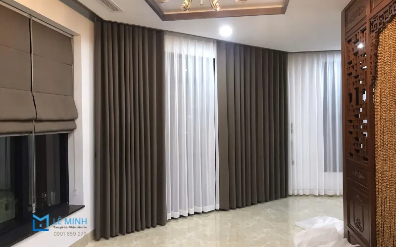 Rèm vải nhập khẩu giá tốt Ý và Bỉ - Tôn vinh nghệ thuật trong từng sợi vải
