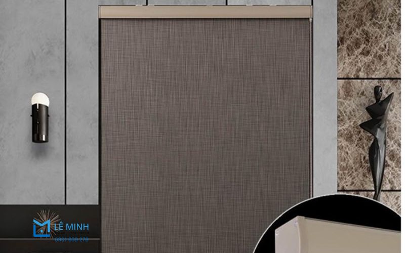 Rèm sáo cuốn Hàn Quốc – Mã Sunscreen CA dạng lưới screen, lấy sáng tự nhiên, giảm chói và cản tia UV hiệu quả, phù hợp căn hộ và văn phòng hiện đại.