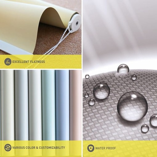 Hướng dẫn lắp đặt và sử dụng rèm cuốn che nắng văn phòng màu be mã SQ 11