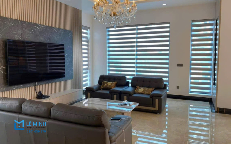 Rèm Cửa Lê Minh là một trong những đơn vị hàng đầu cung cấp rèm cầu vồng tự động giá rẻ