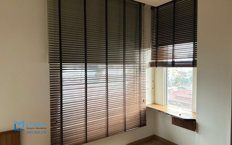 Rèm gỗ cao cấp – Giải pháp chống nắng hoàn hảo cho không gian sang trọng