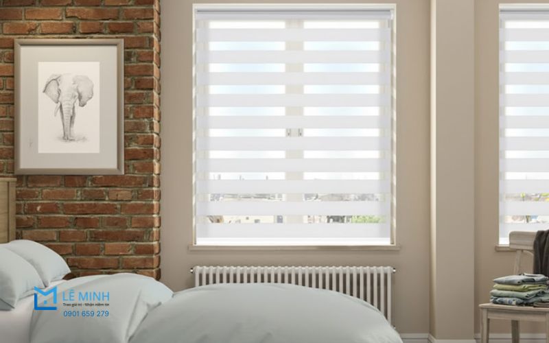 Rèm cầu vồng mang lại không gian sáng tự nhiên, vì vậy bạn không cần phải băn khoăn 'rèm cầu vồng có tốt không'.