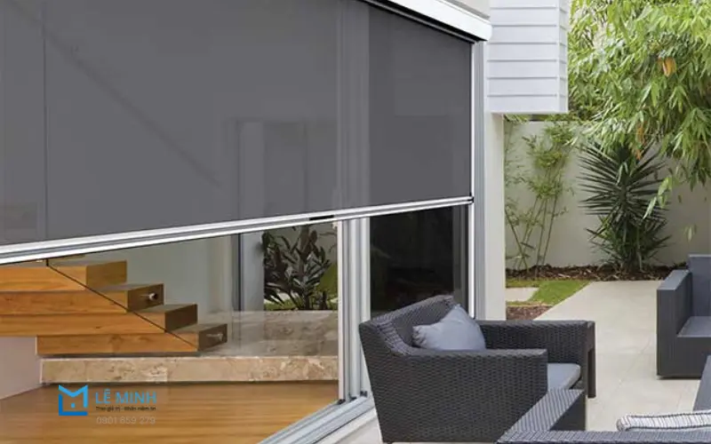 Rèm cuốn chống nắng TPHCM Star Blinds - bảng màu tươi, thiết kế hiện đại