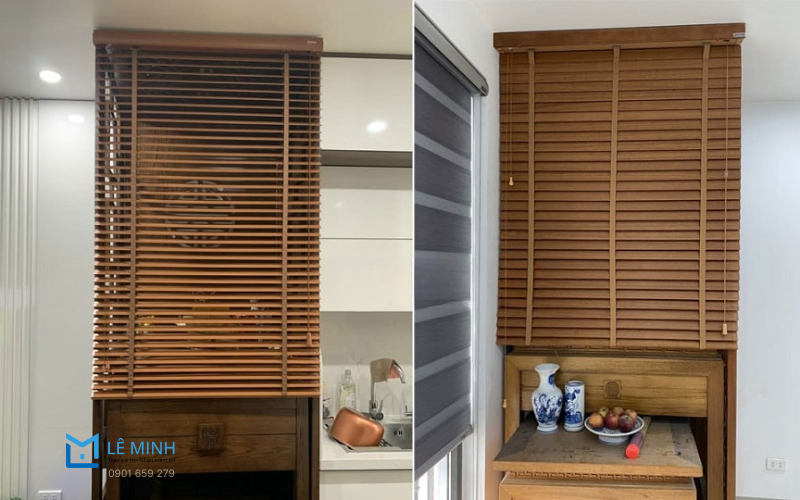 Rèm Sáo gỗ che bàn thờ - lựa chọn được ưa chuộng nhất