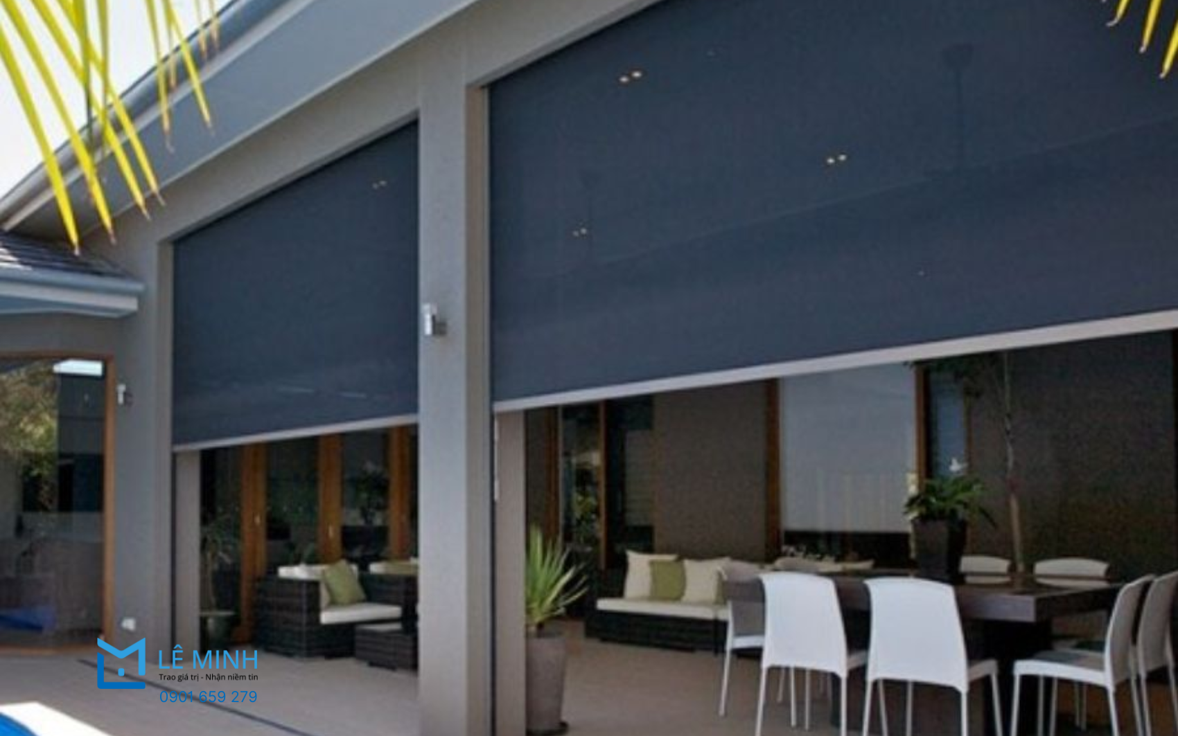 Vì sao nên chọn rèm cuốn che nắng mưa tại Rèm Cửa Lê Minh