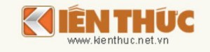 Logo bài viết trang báo Kienthuc.net.vn nói về rèm cửa Lê Minh