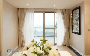 Spa nhỏ hoặc tại nhà - Mẫu rèm spa đẹp TPHCM tối ưu không gian
