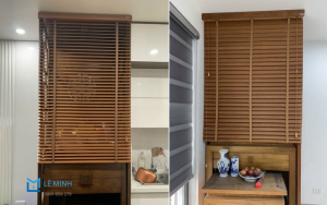 Rèm sáo gỗ che bàn thờ đẹp, hợp phong thủy, giá tốt năm 2026